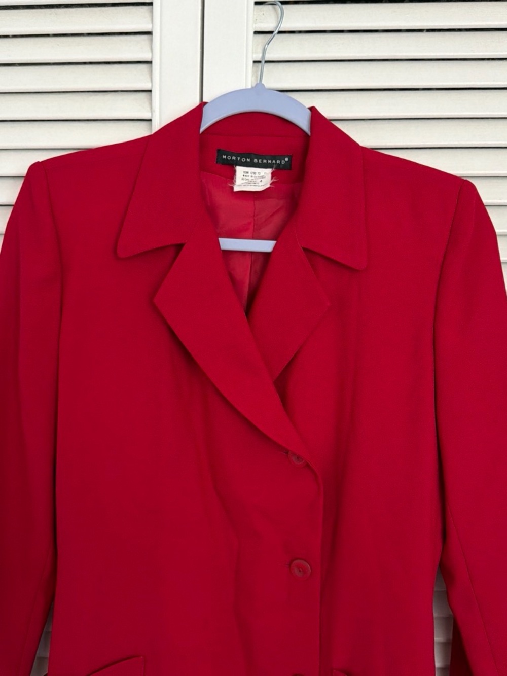 Women's Red Blazer Jacket